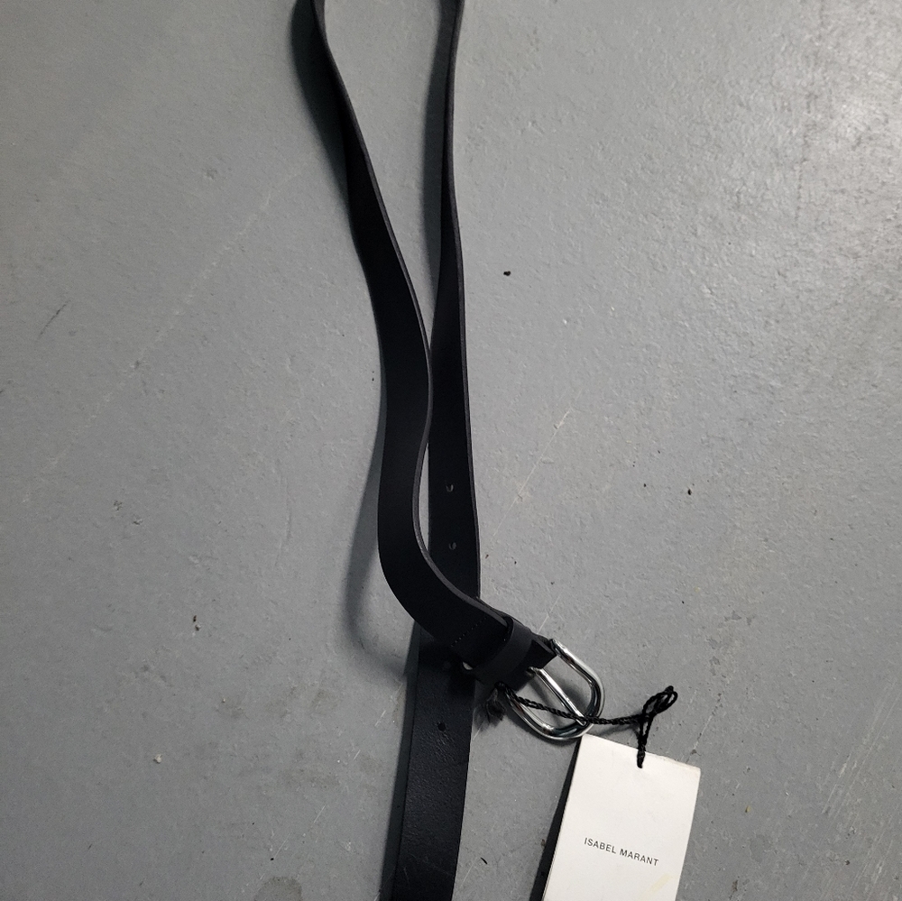 Isabel Marant zap leather belt⁷